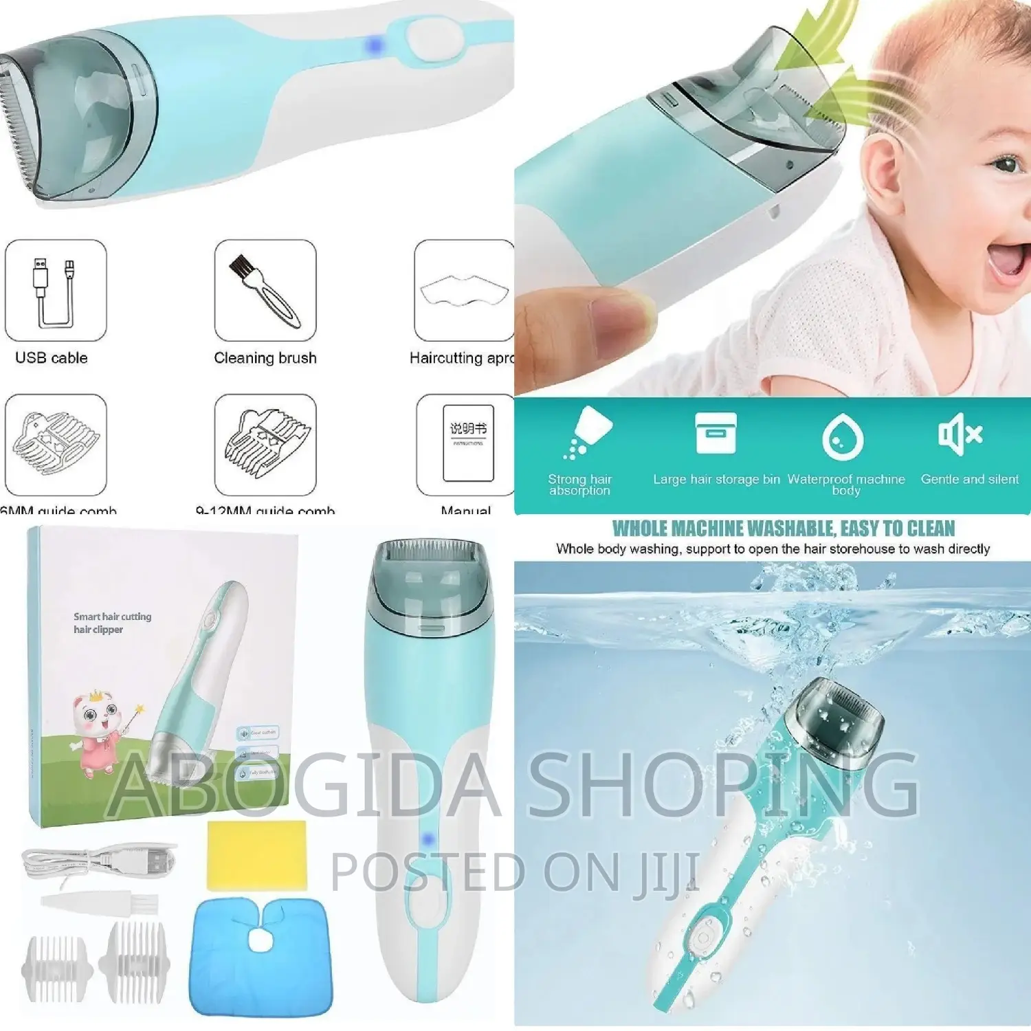 Baby Kid Electric Hair Trimmer
