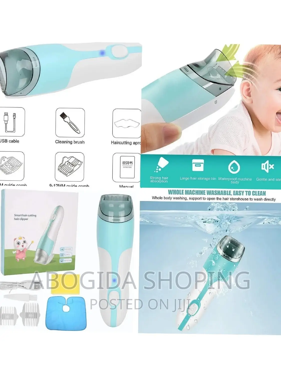 Baby Kid Electric Hair Trimmer