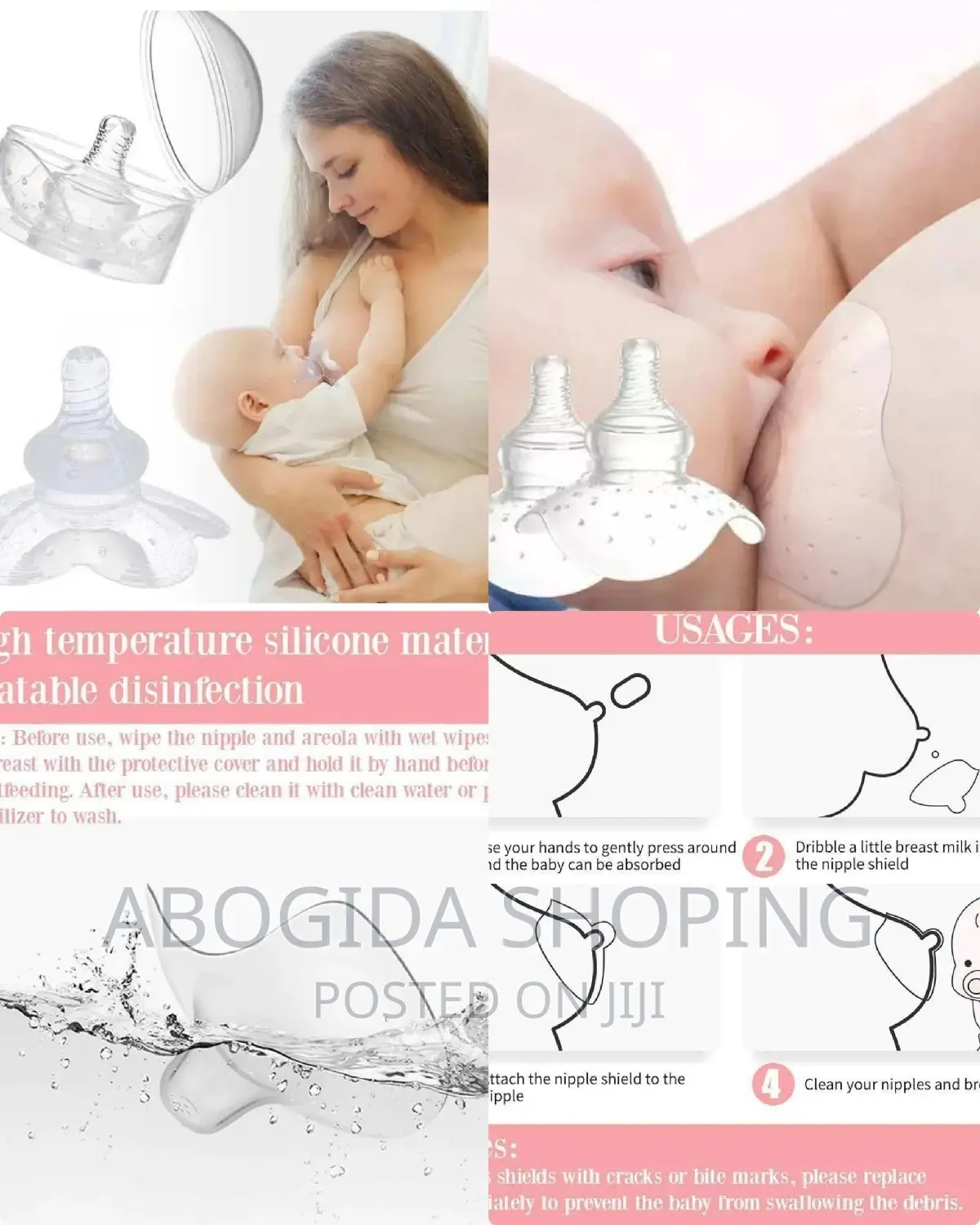 Replacement Silicon Nipple የጡት ጫፍ