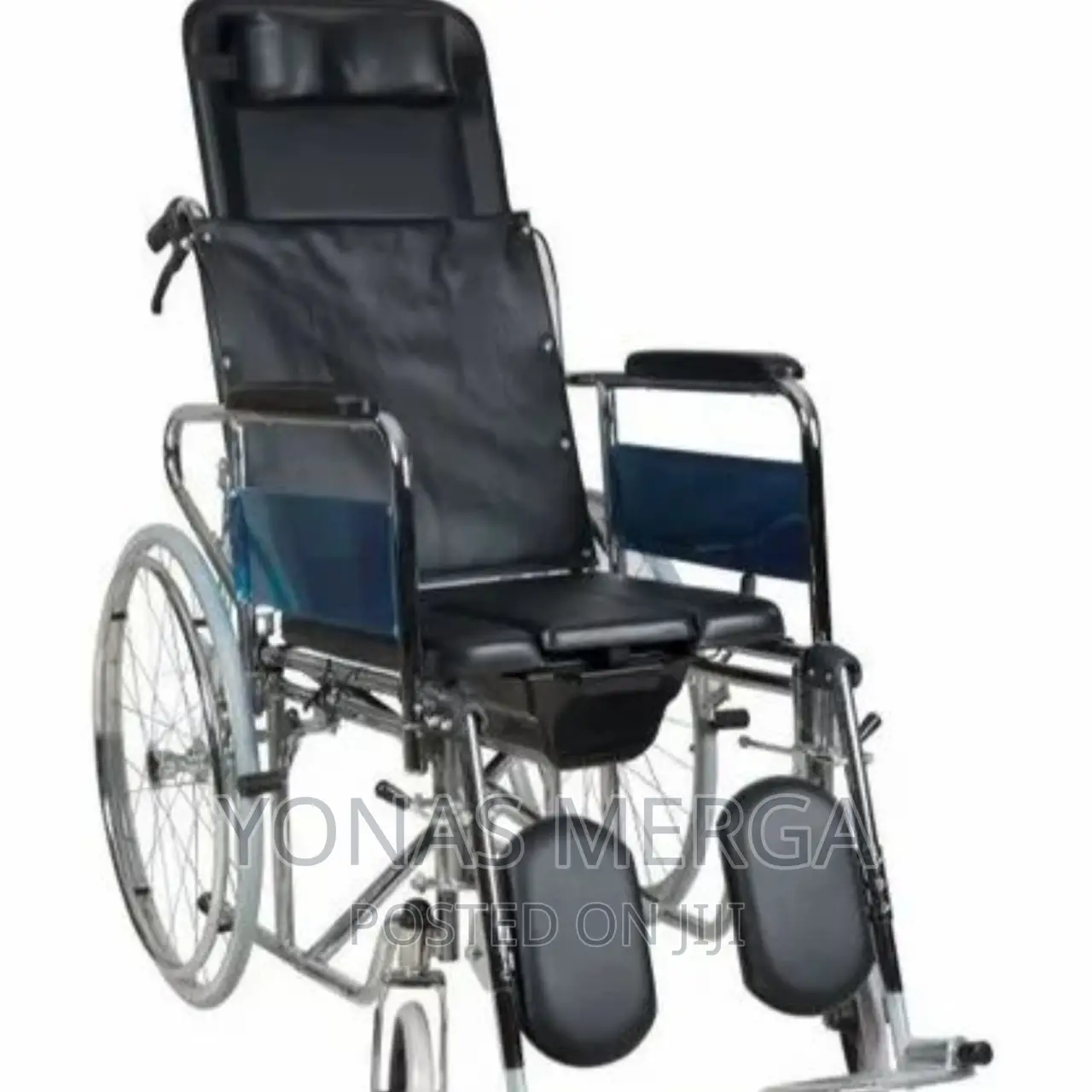 Wheelchair~Wheelchair Toilet Commode Full Reclining Ky-608gc
