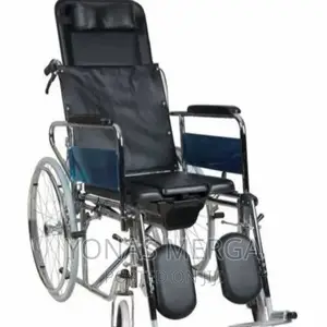 Wheelchair~Wheelchair Toilet Commode Full Reclining Ky-608gc