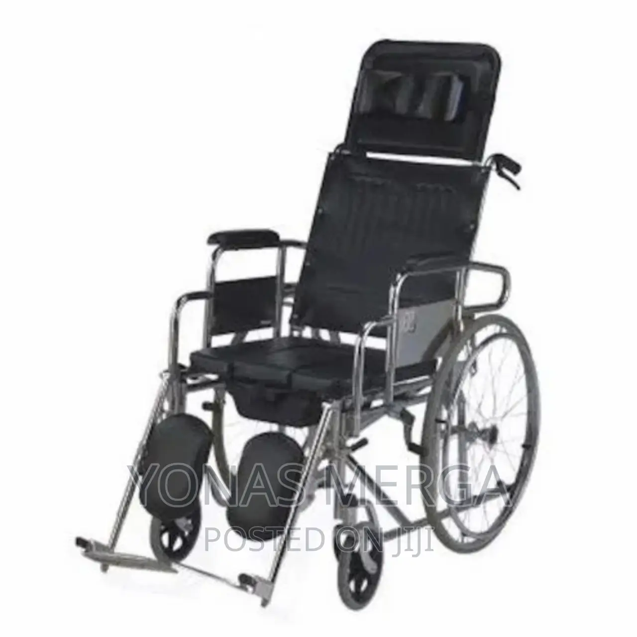 Wheelchair~Wheelchair Toilet Commode Full Reclining Ky-608gc