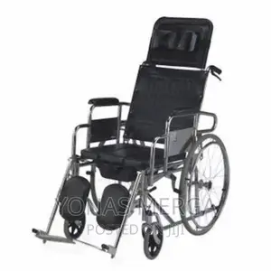 Wheelchair~Wheelchair Toilet Commode Full Reclining Ky-608gc
