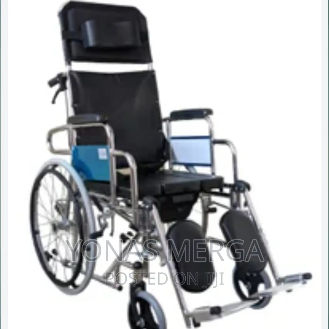 Papupulus Full-Lying Self Propelled Wheelchair Commode