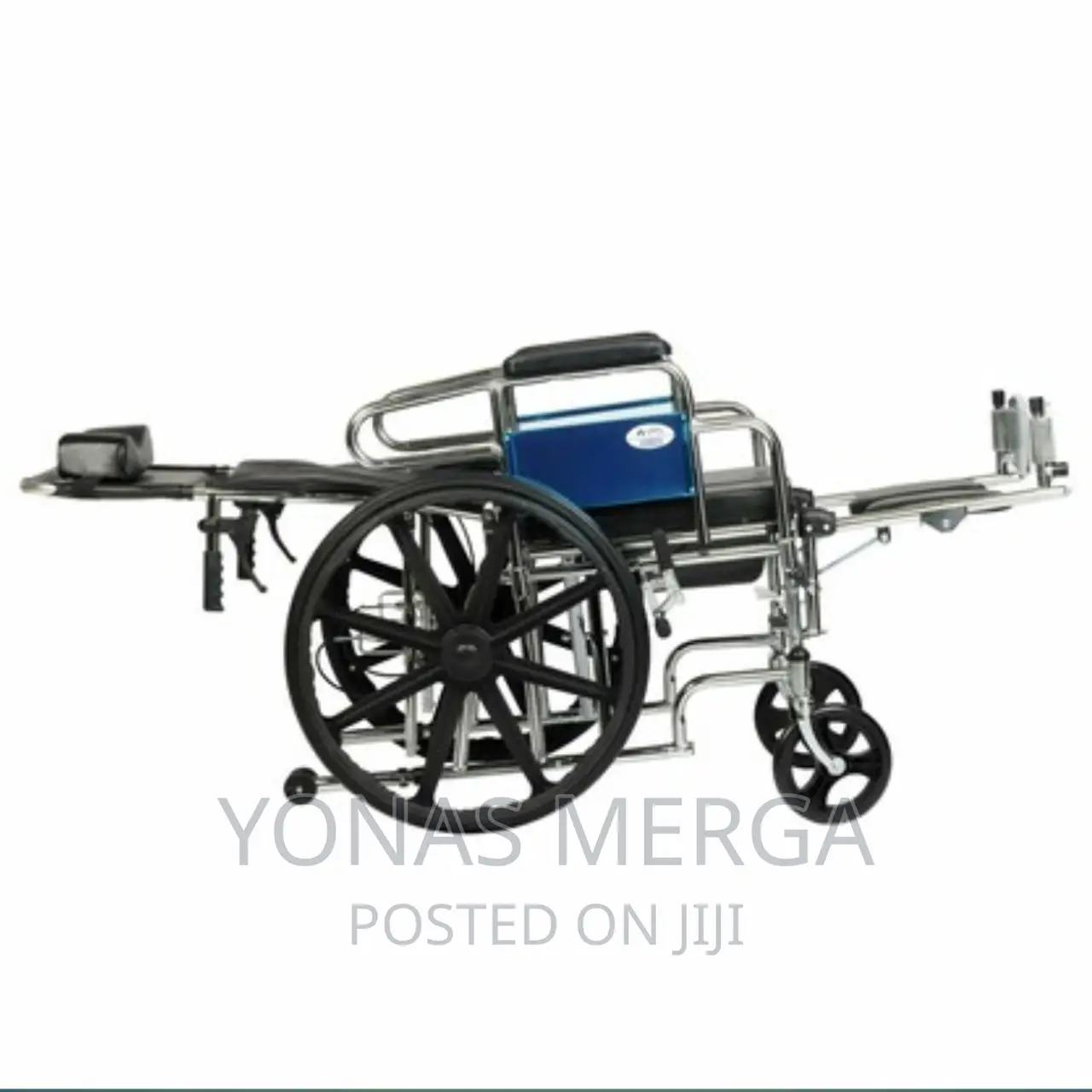 Papupulus Full-Lying Self Propelled Wheelchair Commode