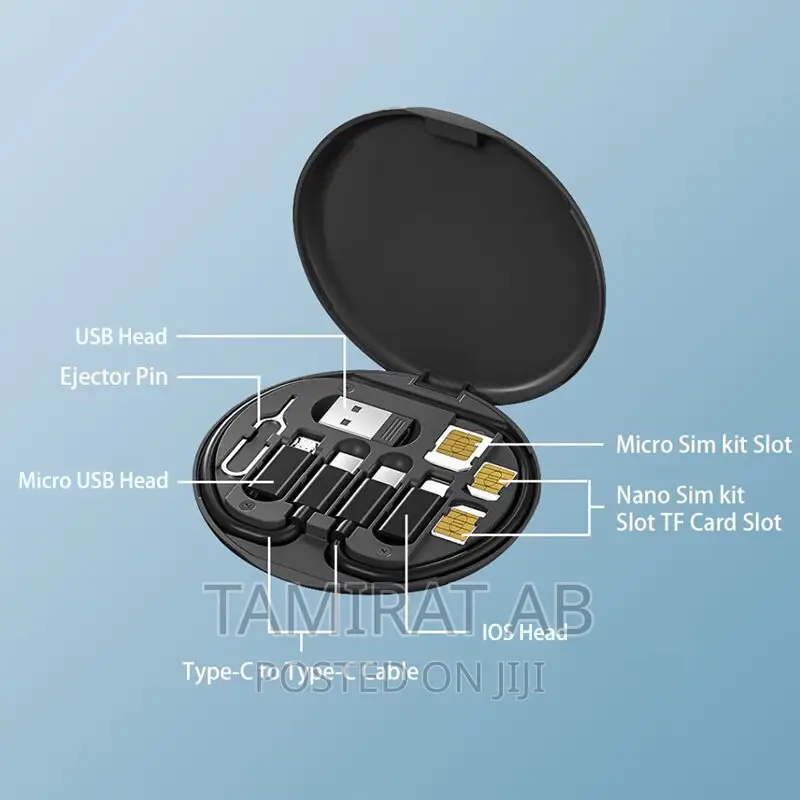 PD 60W 5 In1 Type-C to Type-C Cable for Fast Charging Data