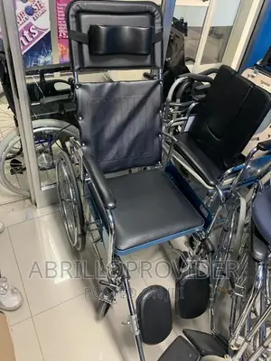 Used Reclining Commode Wheelchair=Wheelchair=Wheelchair=