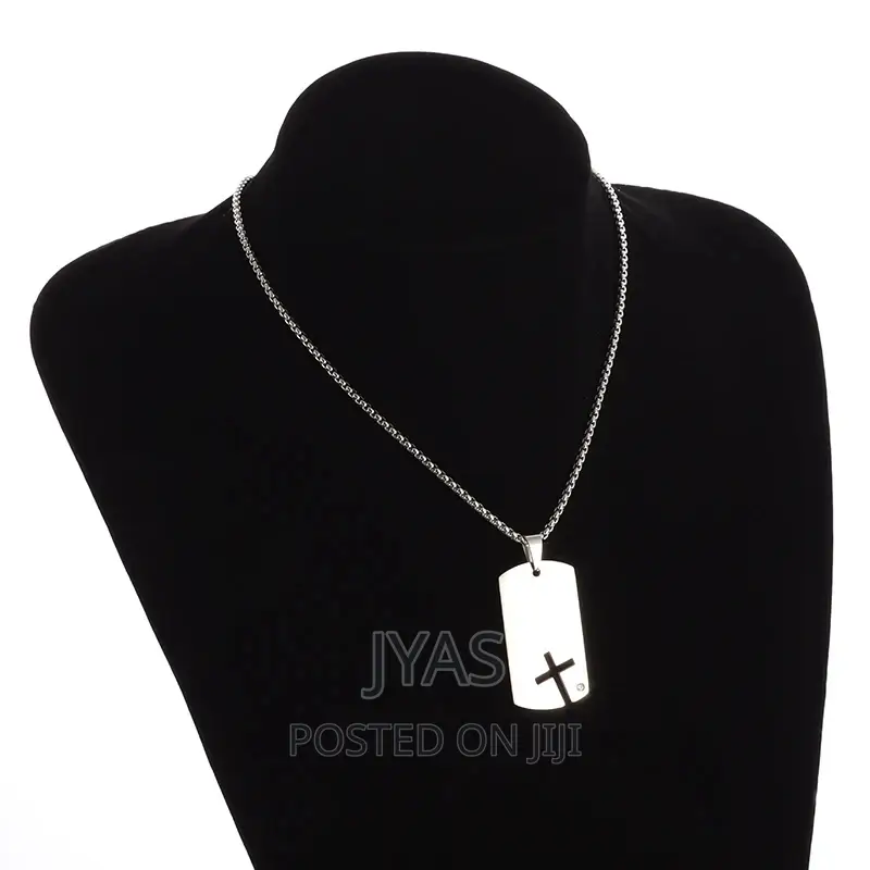 Classic Hollow Cross Men Neckalce