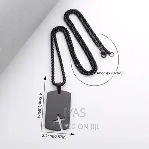 Classic Hollow Cross Men Neckalce