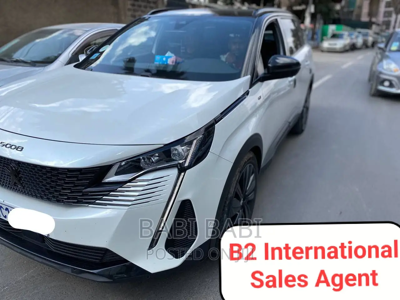 Peugeot 5008 2022 White