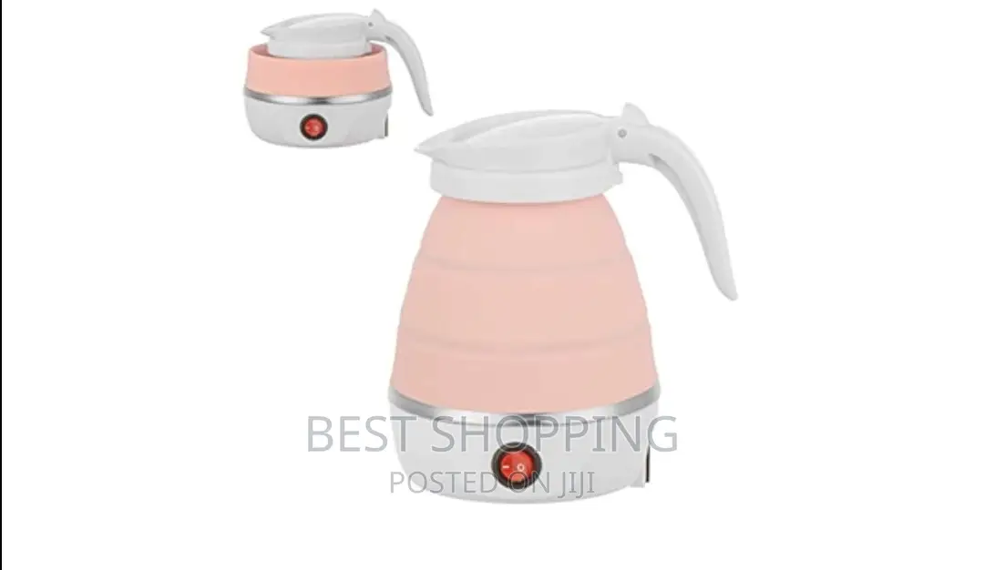 Foldable Electric Kettle ተጣጣፊ የኤሌክትሪክ ሶኬት የሚሰራ ቦይለር