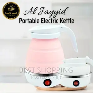 Foldable Electric Kettle ተጣጣፊ የኤሌክትሪክ ሶኬት የሚሰራ ቦይለር