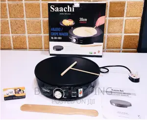 Saachi Crepe Maker Pan Cake Maker የቂጣ መጋገሪያ