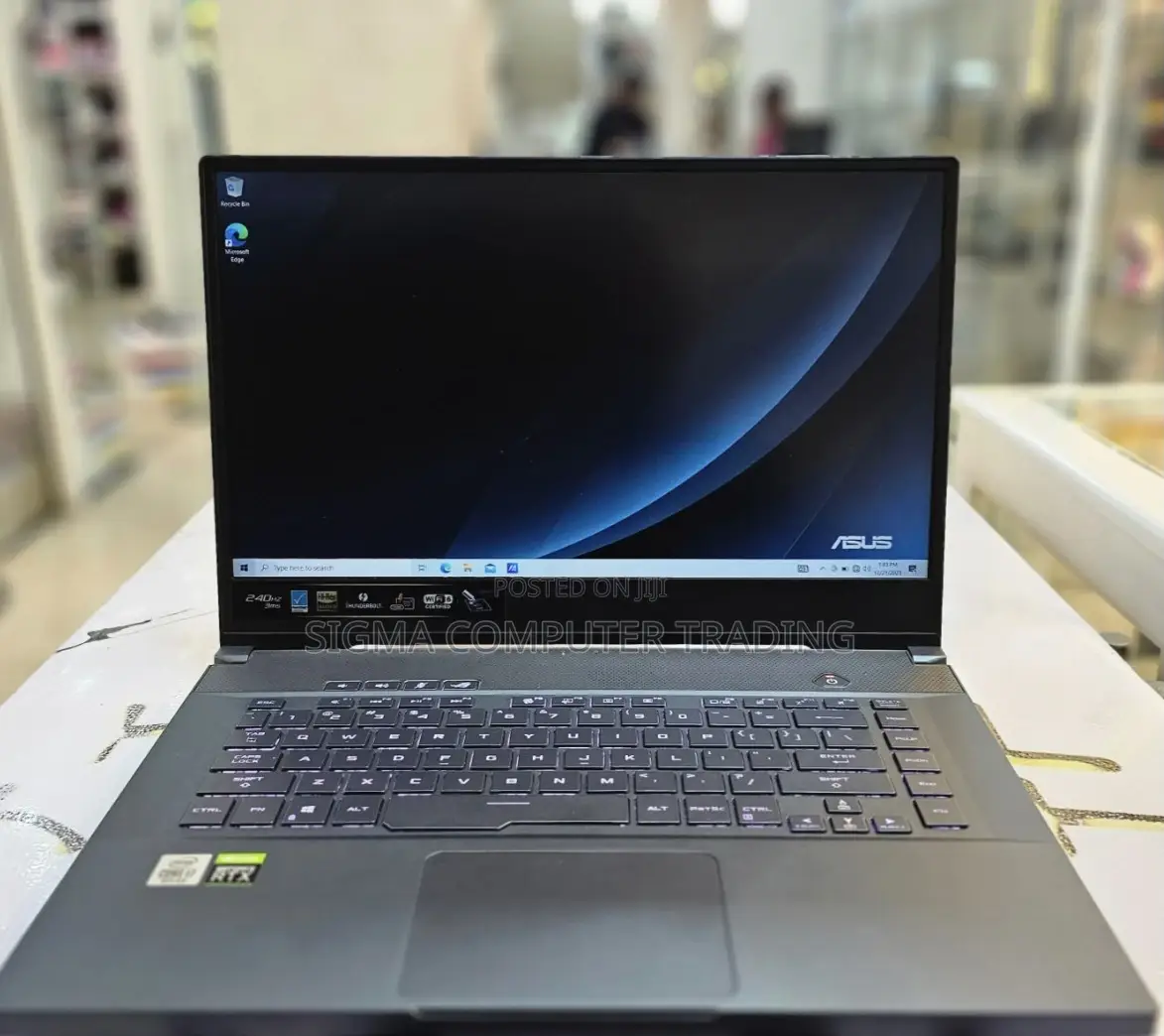 New Laptop Asus ROG Zephyrus G15 16GB Intel Core I7 SSD 1T