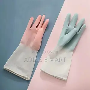 Photo - 2pc Magic Silicone Dish Washing Gloves High Quality