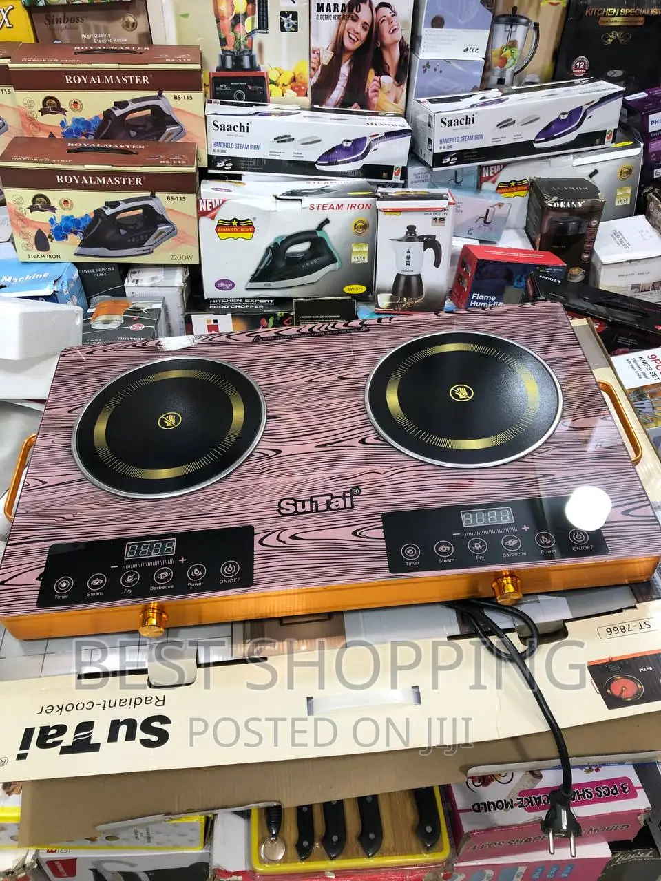 Su Tai Double Touch Stove 2 ባለ 2 ተች ስቶቭ