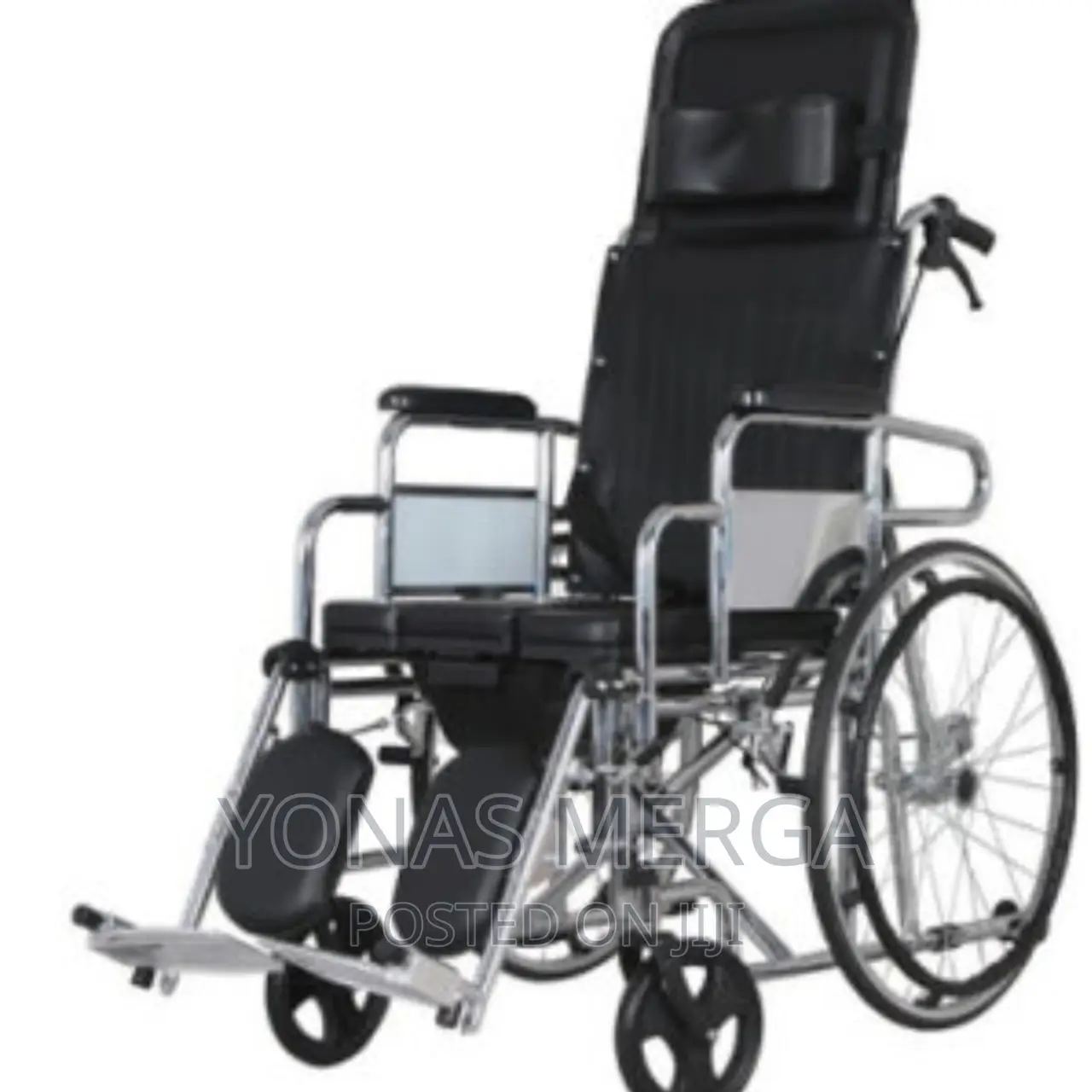 Sleeping Wheelchair With Headrest,● Detachable Armrest,