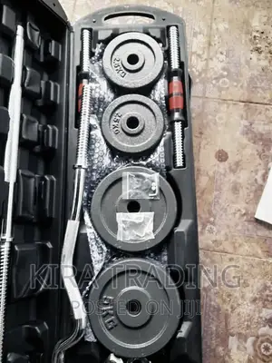 Photo - Best 55kg ዳምፔል እና ባርቤል