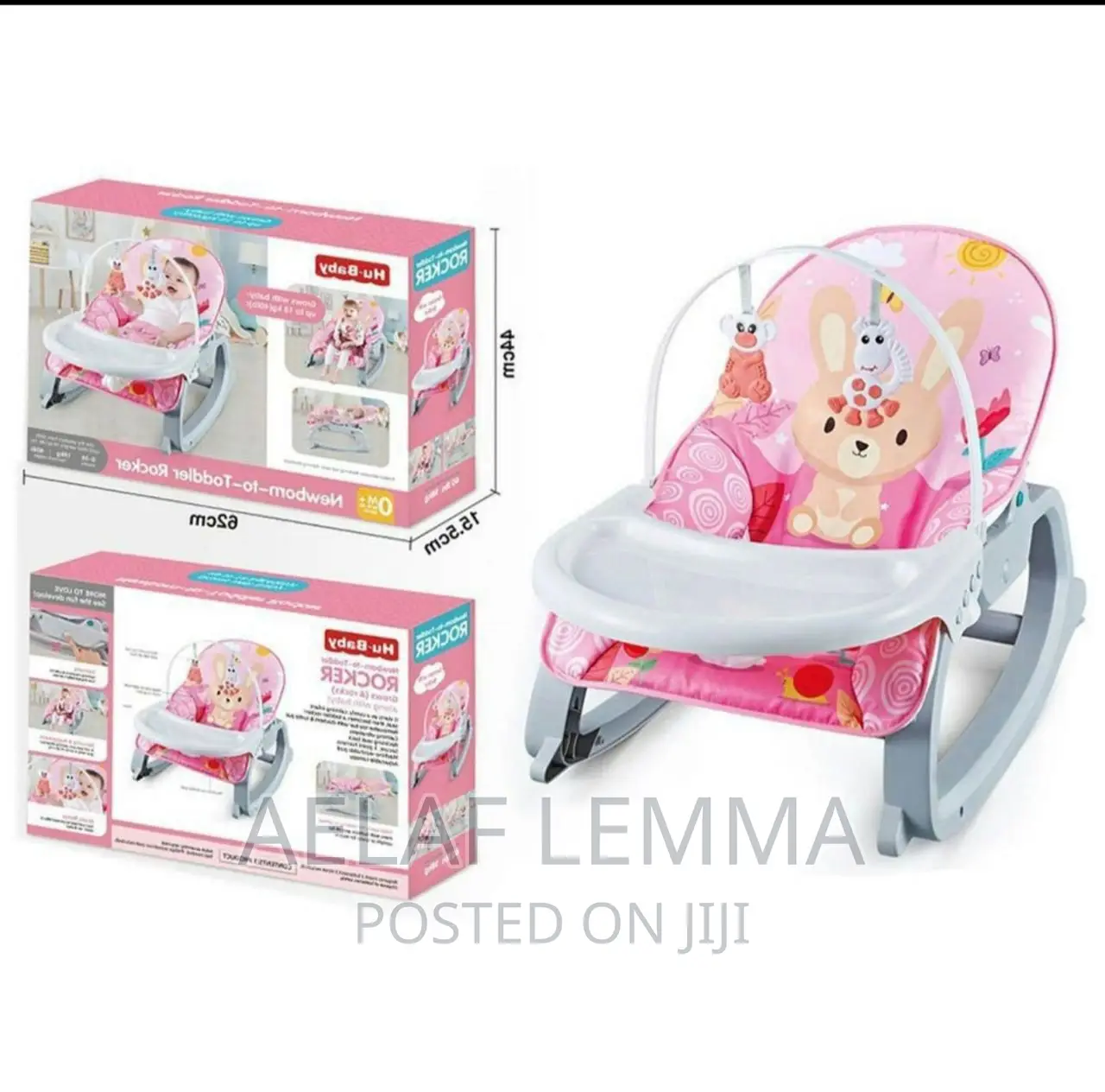 3 in 1 Newborn to Toddler Rocker