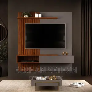 Photo - Tv Stands ፅድት ያሉ እና ሳሎንን የሚያደምቁ ቲቪ ስታንዶች