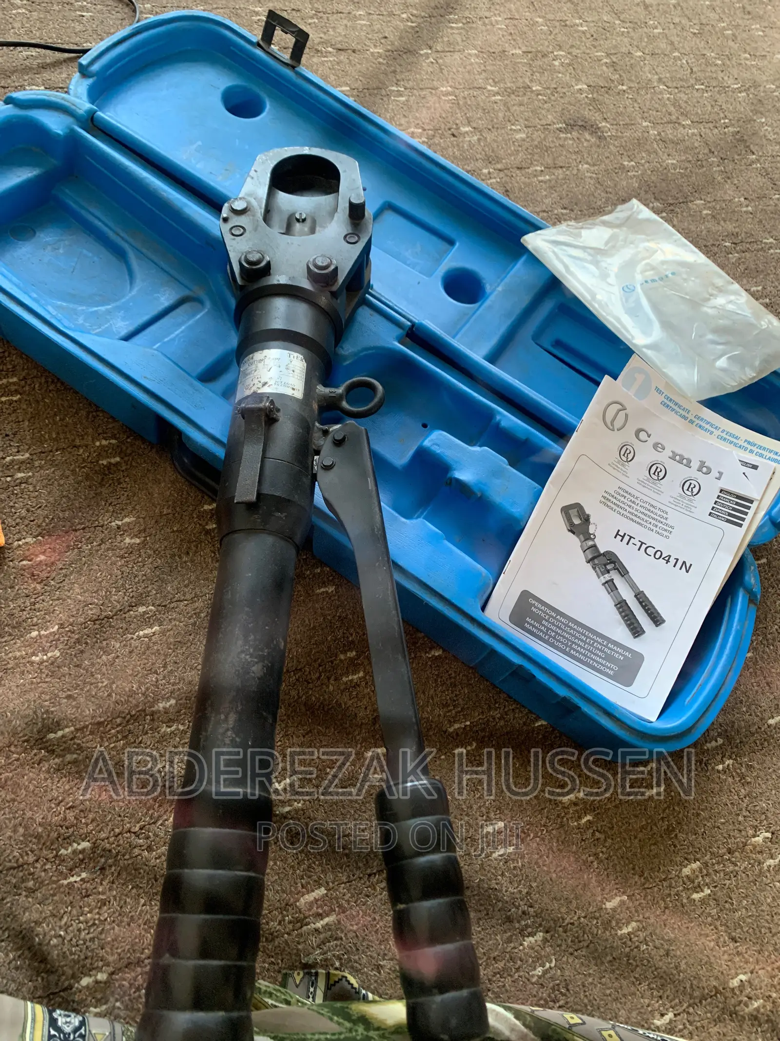 Hydraulic Cable Cutter