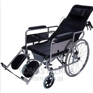 Photo - Wheelchair JE9048 Wheelchair Removable Arm and Foot Rest,