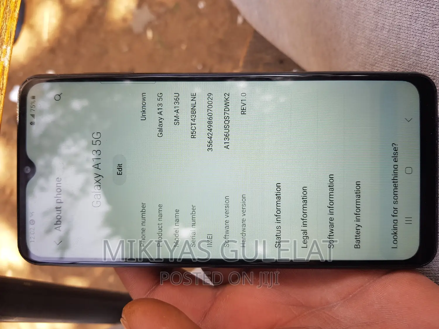 New Samsung Galaxy A13 5G 64 GB Black