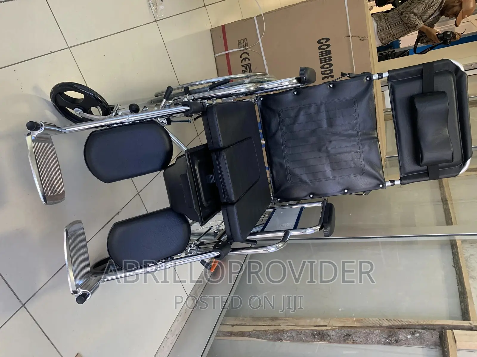 Recliner Commode Wheelchair| Foldable Wheelchair|Wheelchair