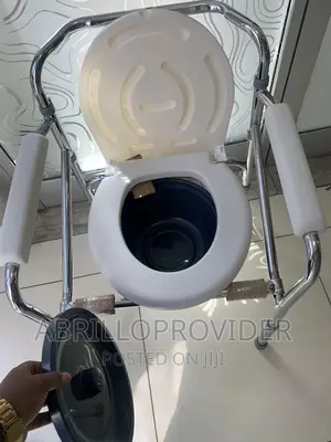Bedside Commode Chair, Portable Toilet, Supports Bariatric