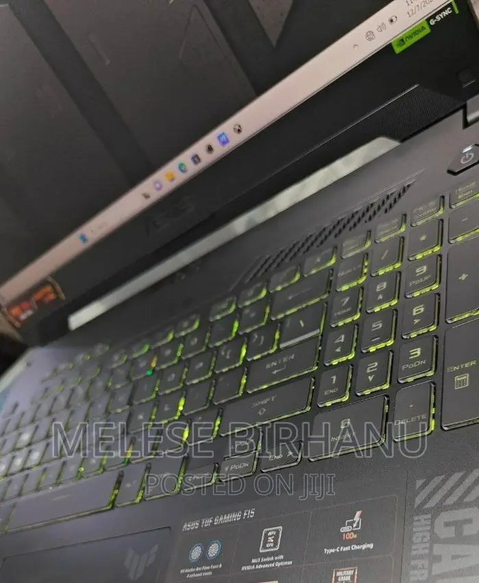 New Laptop Asus TUF Gaming A15 16GB AMD Ryzen 9 SSD 1T