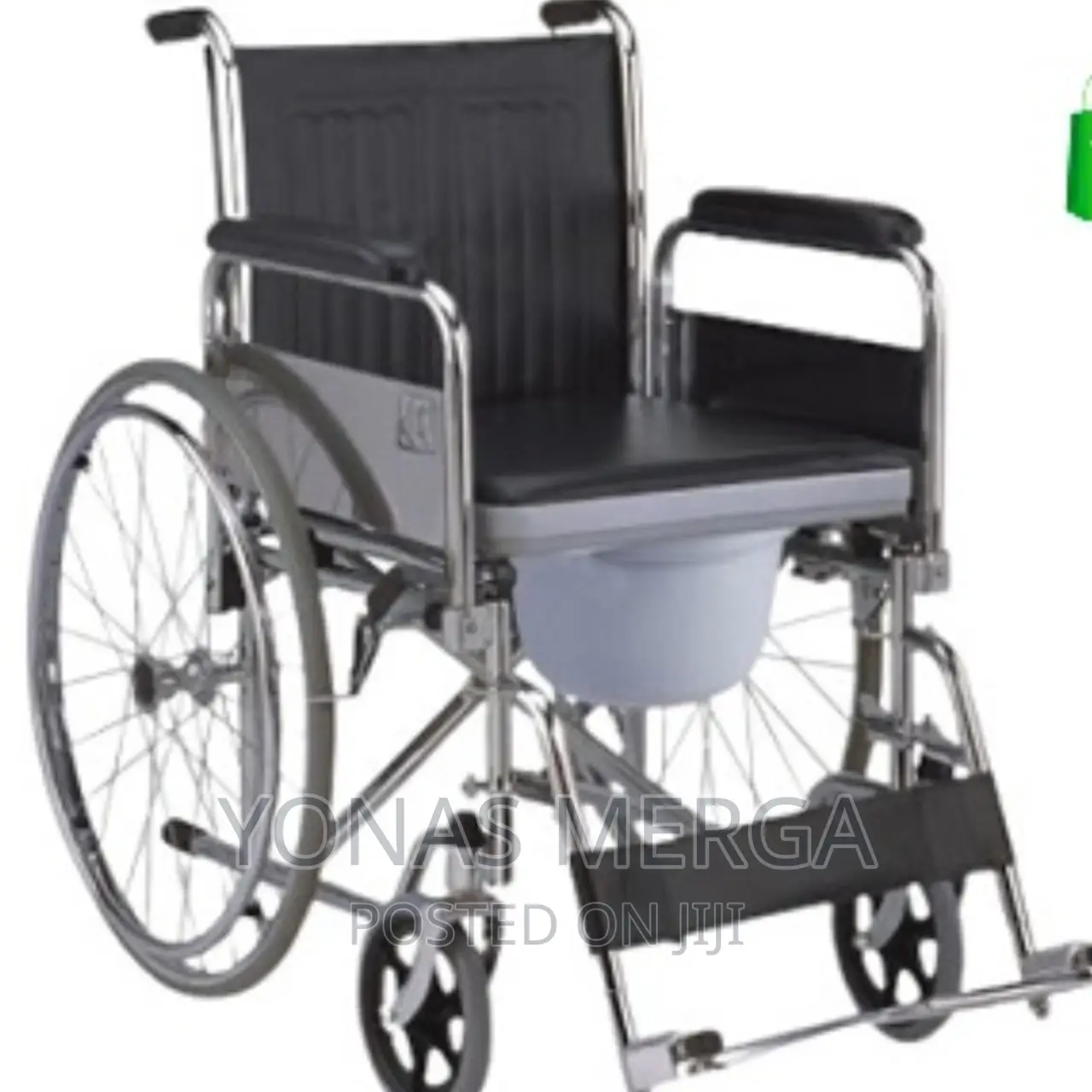Wheelchair With Loading Capacity: 150kg, Total Height: 87cm