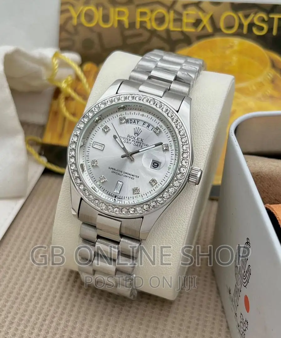 Rolex Brand New Luxury Men's Watch With Bracelet