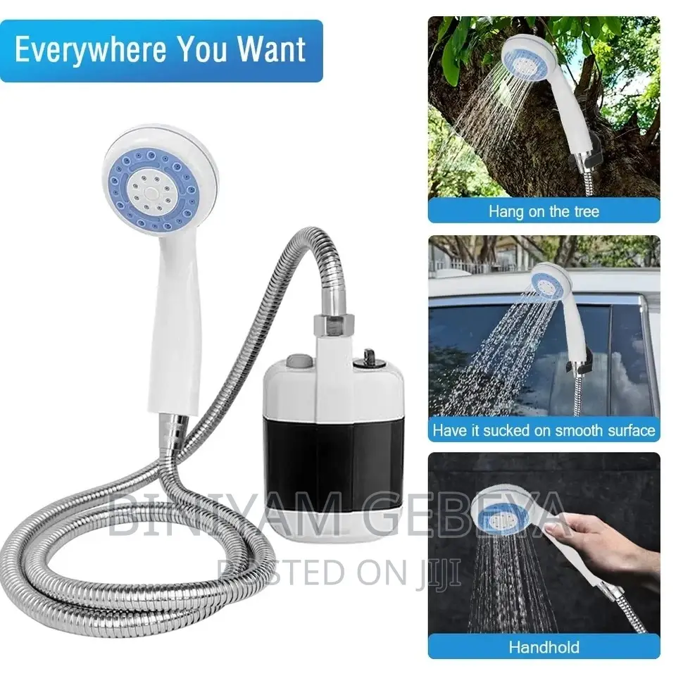 Outdoor Pump ተንቀሳቃሽ ሻውር