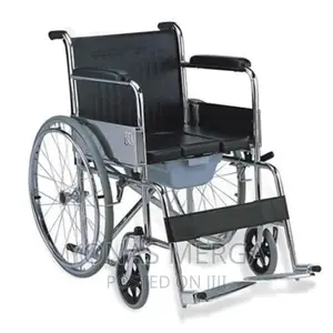 Wheelchair-Popo,Shower,Movable Use RP609 Commode Wheelchair