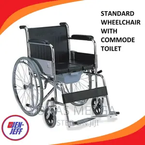 Toilet Wheelchair_ Arrex KELSO Heavy Duty Steel Wheelchair