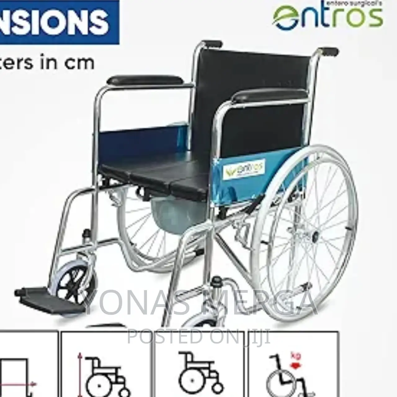 Wheelchair_classic Wheel Chair Basic (Heavy Duty All Stee