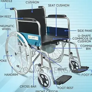 Wheelchair_high-Quality Material-Pu PVC Coated Polyester