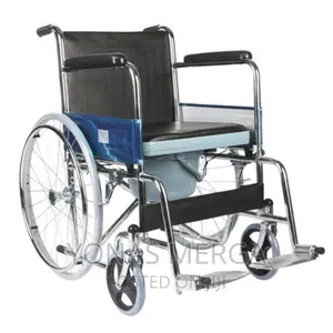 Steel Manual Folding Wheel Chair For Clinic And Hospital