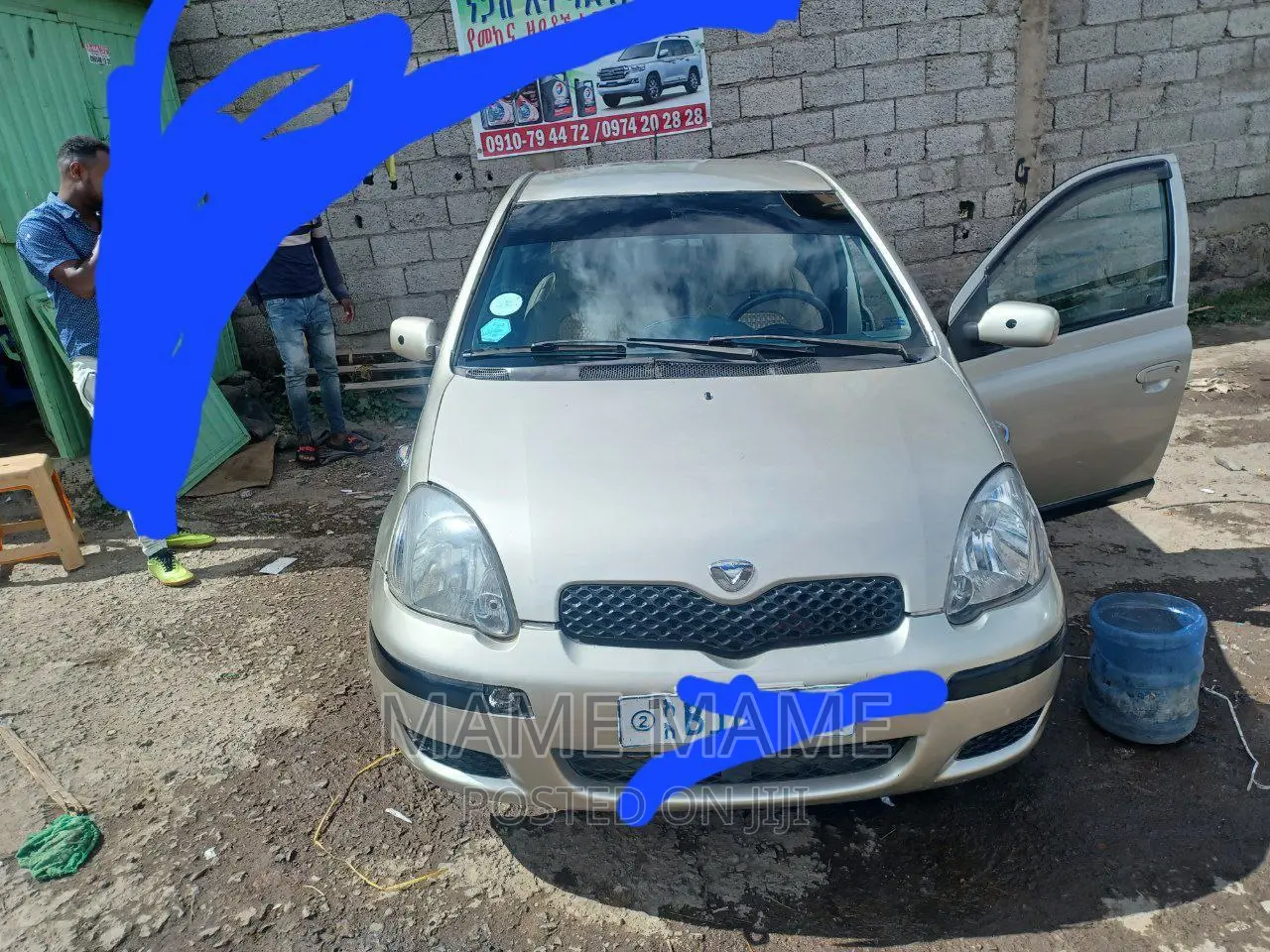 Toyota Vitz 2003 Gray