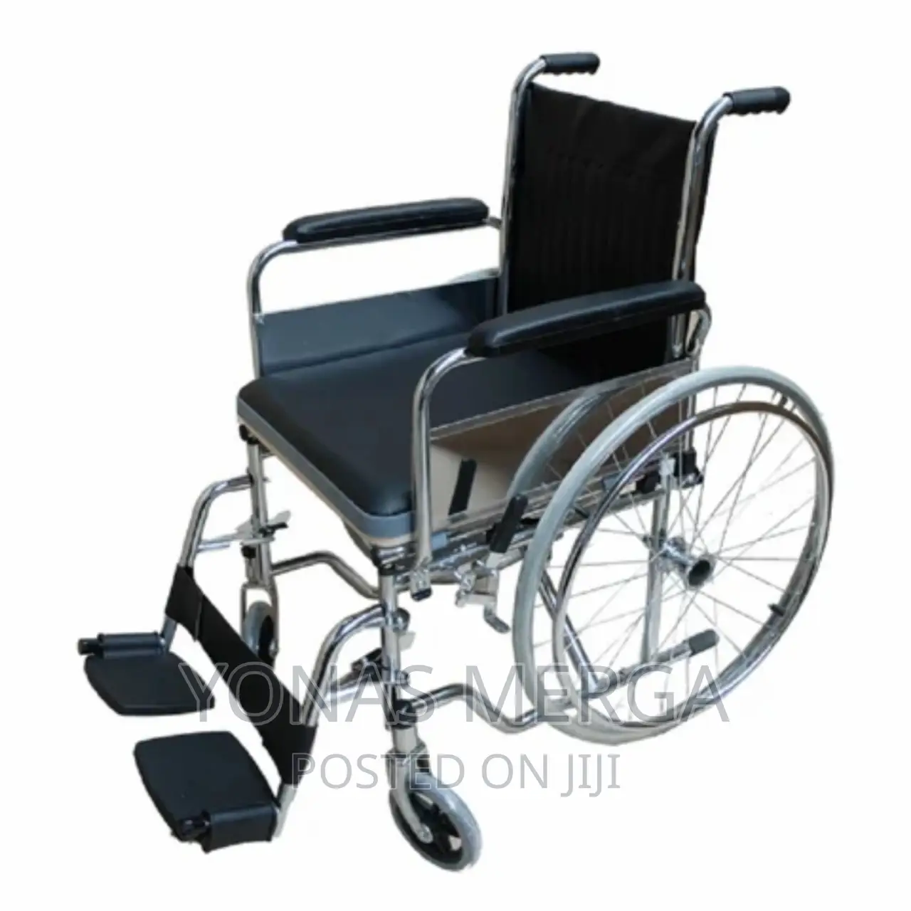 Medicare Healthcare PVT Commode Wheelchair+Toilet Wheelchair