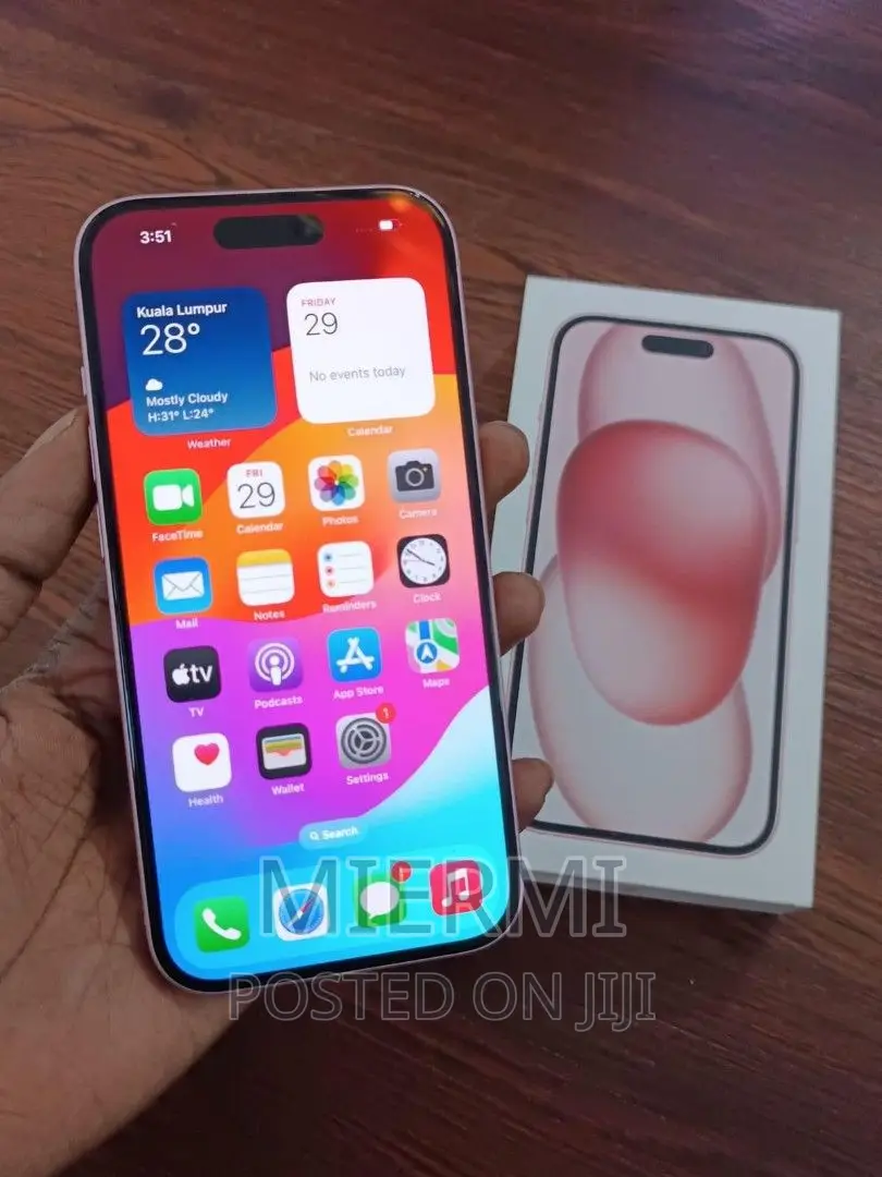 New Apple iPhone 15 128 GB Pink