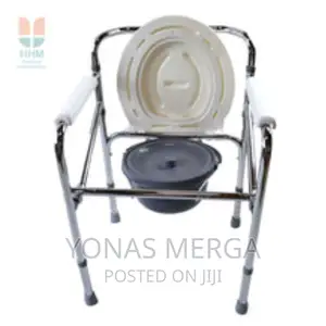 Toilet Chair Bottom Tips Are Made of Anti-Slip Rubber