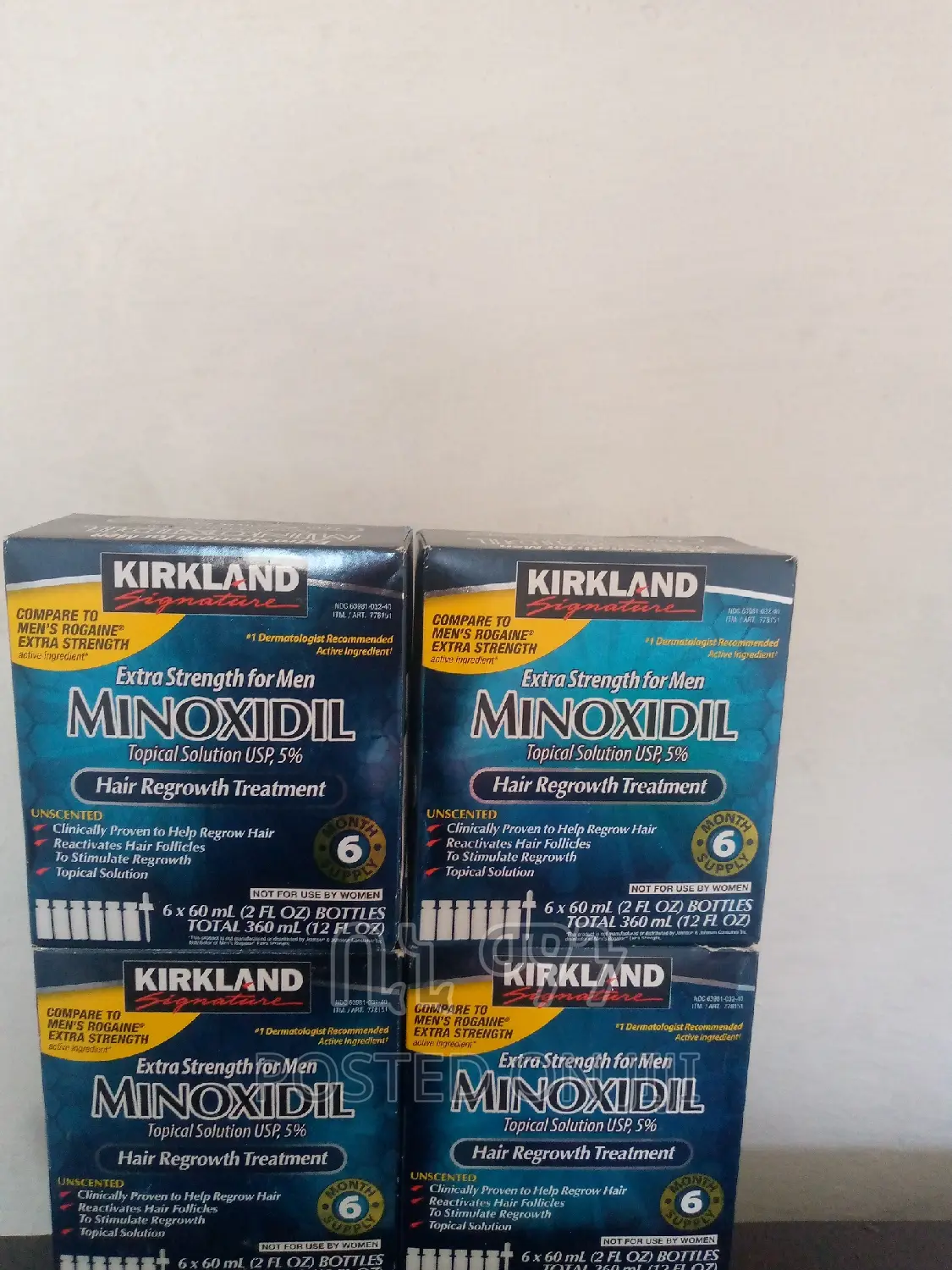 Minoxidil 5% Use For Regrow Hair And Grow Beard