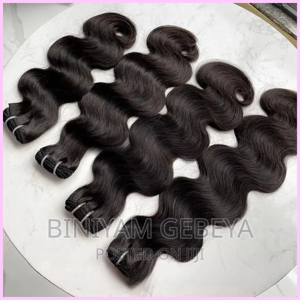 Original Human Hair ቀለም በቀላሉ ይቀበላል