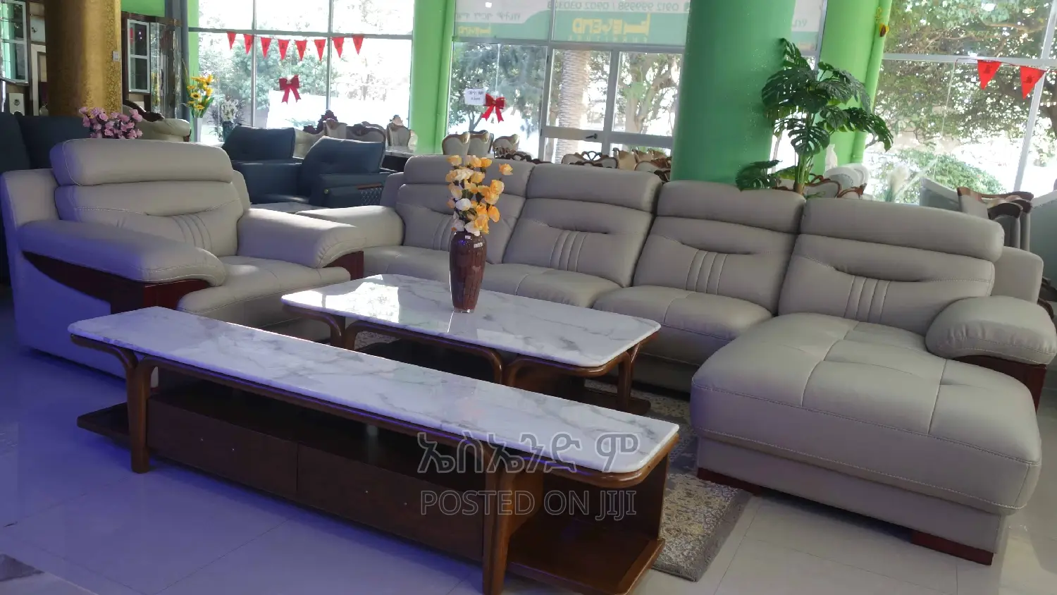 L Shaped Sofa Full Leather
