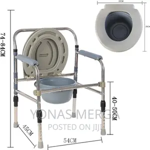 Commode Shower Chair Seat 603 With Seat With Armrests