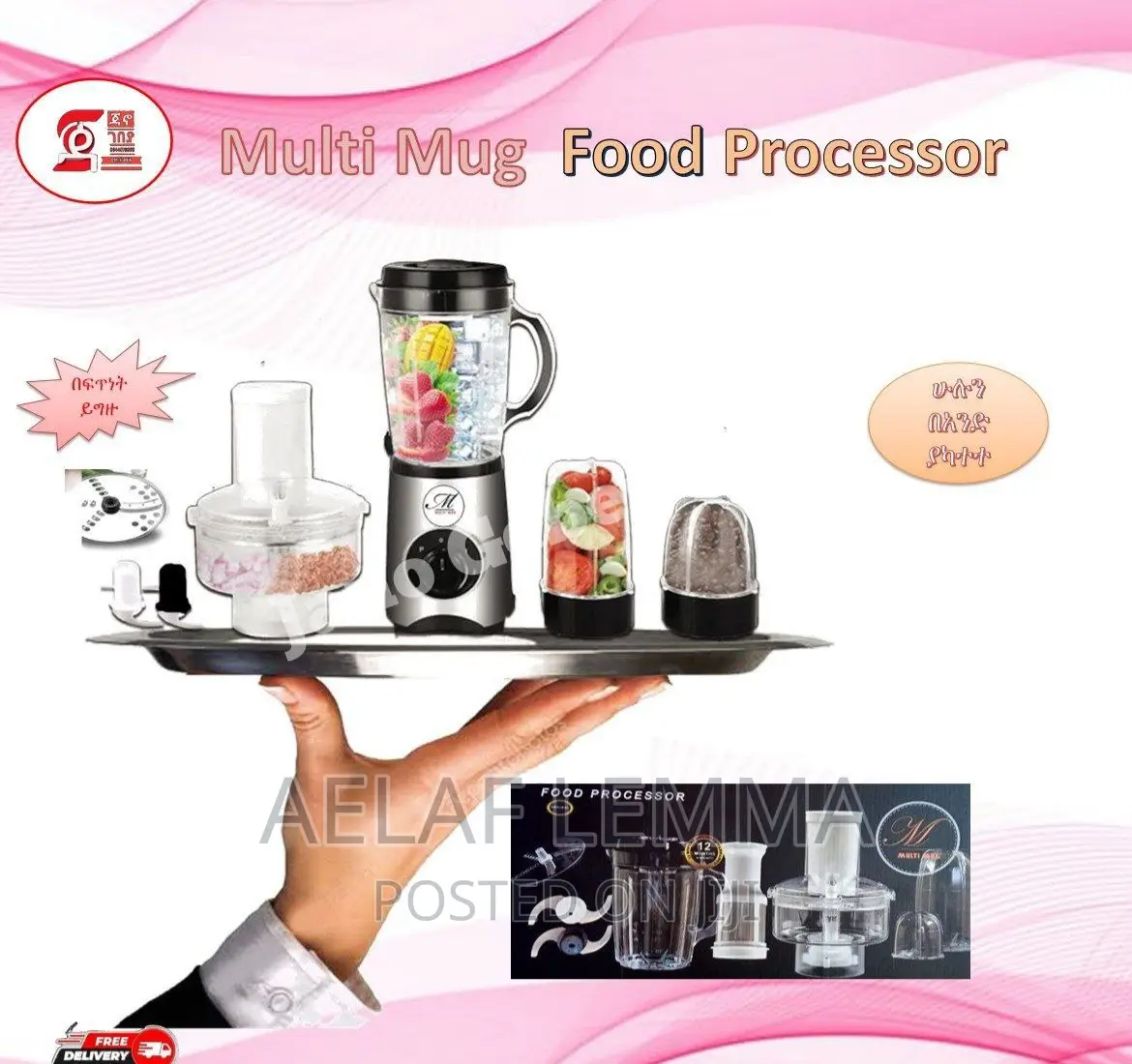 Multi Mug Food Processor