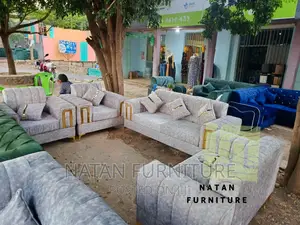 Photo - Sofa Made of Wooden Material and Withe High Quality
