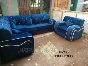 L - Shaped Corner Sofa Made of Wooden Mterial W Good Quality