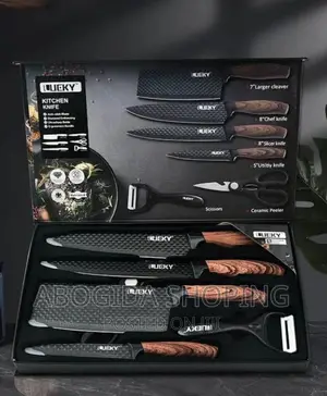 EVDRTVERH 6pc የቢላ ሴሪዎች